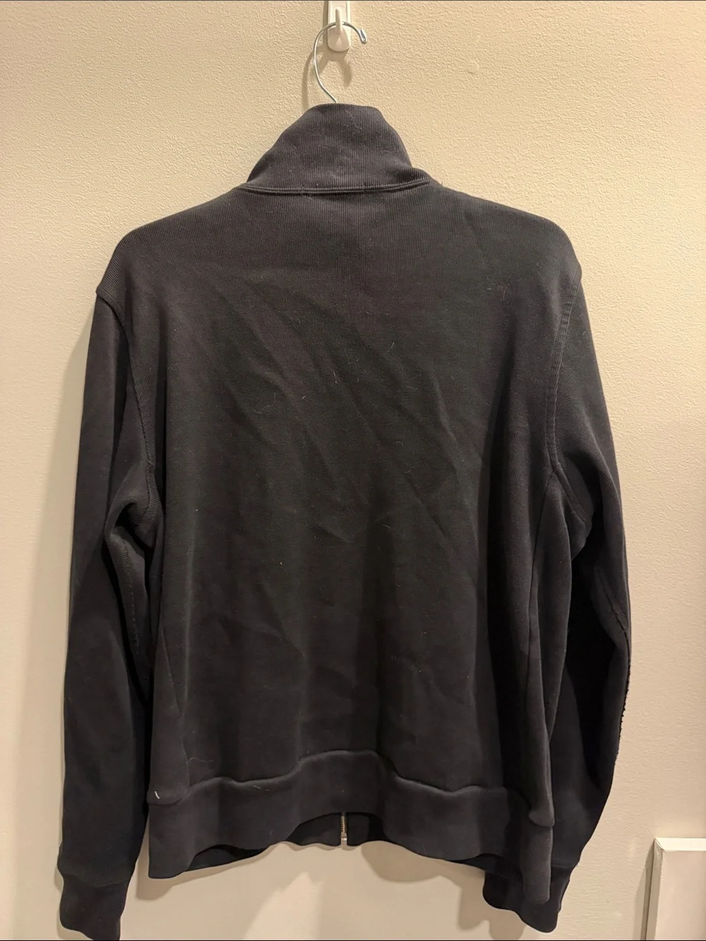 Banana Republic Black Lightweight Zip-Up Shirt Jacket